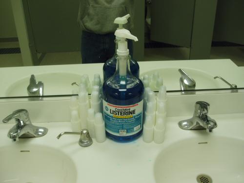 frickin' mouthwash!