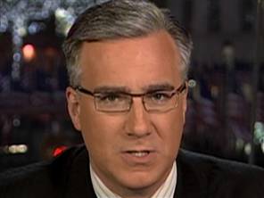 Olbermann, pissed.